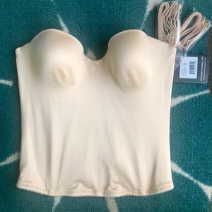 Dominique Ariel Longline Push Up Strapless Bra
